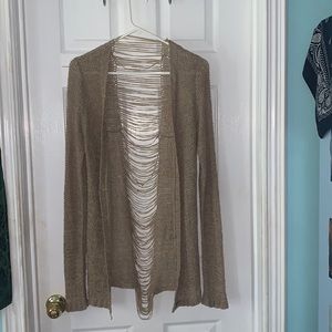 Medium beige cardigan